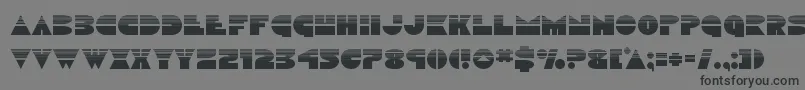 Discoduckhalf Font – Black Fonts on Gray Background