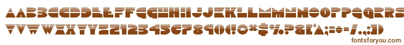 Discoduckhalf Font – Brown Fonts on White Background