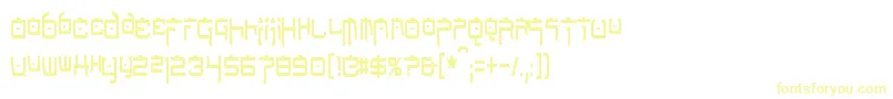 NipponTechCondensed Font – Yellow Fonts