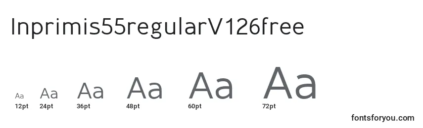 Inprimis55regularV126free Font Sizes