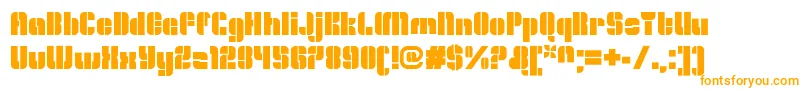 OrangeroyaleOpenregular Font – Orange Fonts on White Background