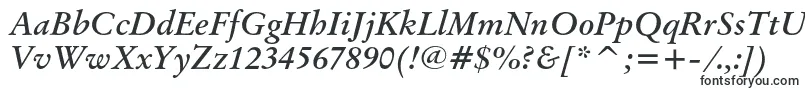 OriginalgaramondcbtBolditalic Font – Fonts for VK