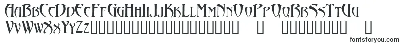 AbaddonTM-fontti – Alkavat A:lla olevat fontit