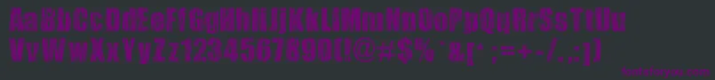 More about Safarizebra Font Safarizebra Font – Purple Fonts on Black Background