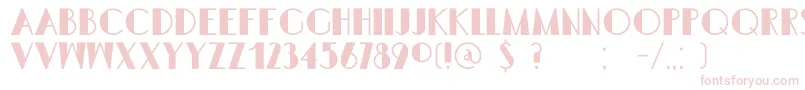 DkSemarangKolonial Font – Pink Fonts on White Background