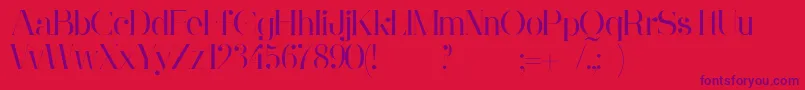 Lisätietoja GinebraFont-fontista GinebraFont-fontti – violetit fontit punaisella taustalla