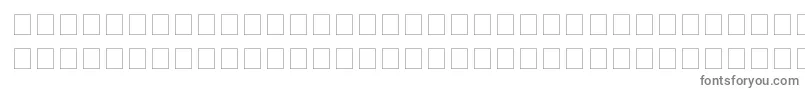 Commodore64 Font – Gray Fonts on White Background