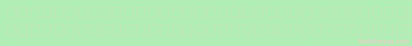 Commodore64 Font – Pink Fonts on Green Background