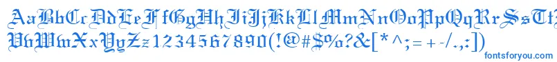 Certificate Font – Blue Fonts