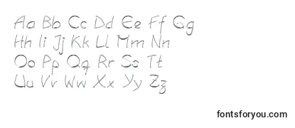 Przegląd czcionki LinotypesalamanderdblRegular