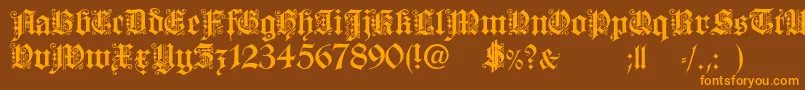 Подробнее о шрифте Dearest Шрифт Dearest – оранжевые шрифты на коричневом фоне