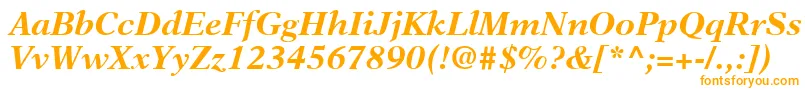 NewAsterLtBoldItalic Font – Orange Fonts