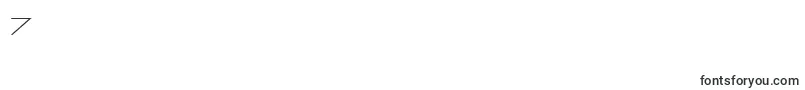SansserifRegular Font – Fonts for Digit 7