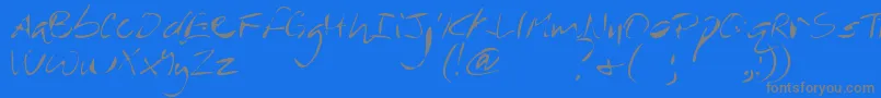 Lisätietoja MtfRever-fontista MtfRever-fontti – harmaat kirjasimet sinisellä taustalla