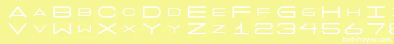 フォント7days – 黄色い背景に白い文字