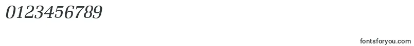 R690RomanItalic-Schriftart – Schriften für Zahlen und Nummern
