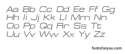 MicroextendflfItalic Font
