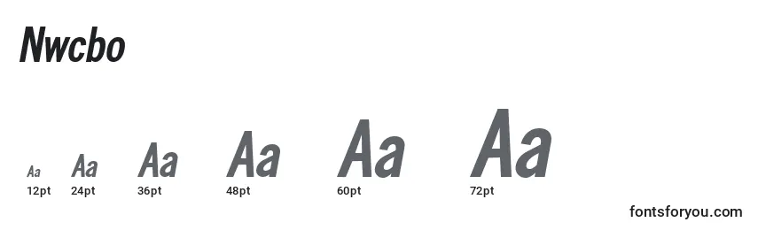 Nwcbo Font Sizes