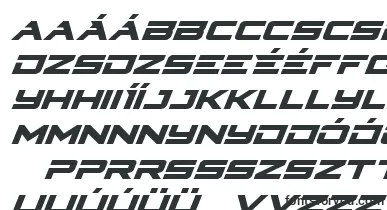 Cyberdynesuperital font – hungarian Fonts
