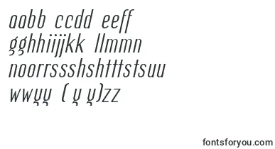 MagerItalic font – hausa Fonts