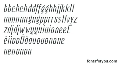 MagerItalic font – creole Fonts