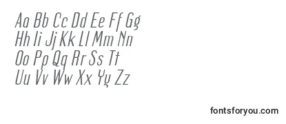 MagerItalic Font