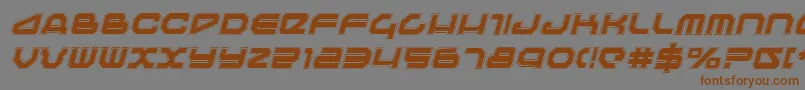 En savoir plus sur la police TravelerProItalic Police TravelerProItalic – polices brunes sur fond gris