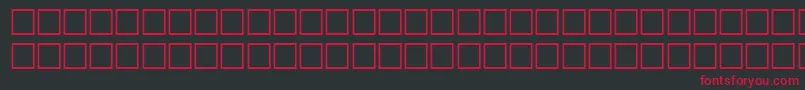 fuente TileRegular – Fuentes Rojas Sobre Fondo Negro