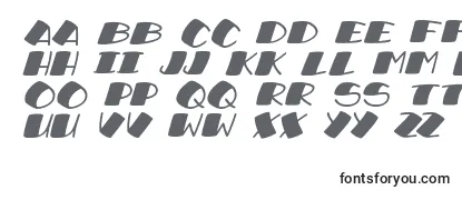 SushiRollItalic-fontti