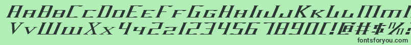Darkwv2ei Font – Black Fonts on Green Background