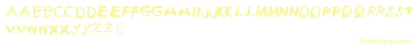 Sketchie Font – Yellow Fonts