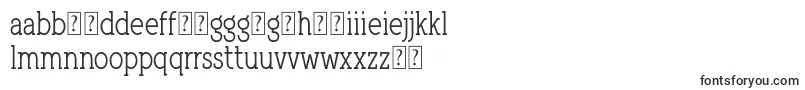 Шрифт QlarendonCondensed – мальтийские шрифты
