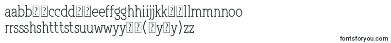 QlarendonCondensed Font – Hausa Fonts