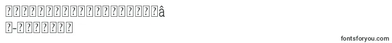 QlarendonCondensed-Schriftart – hebräische Schriften
