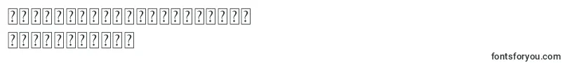 QlarendonCondensed-Schriftart – persische Schriften