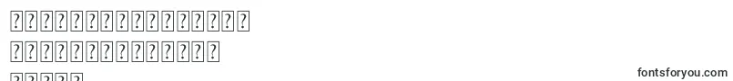 Police QlarendonCondensed – polices kurdes