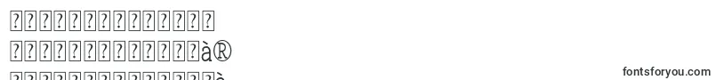 Fonte QlarendonCondensed – fontes tâmeis