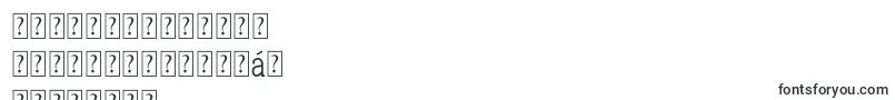 Fonte QlarendonCondensed – fontes khmer