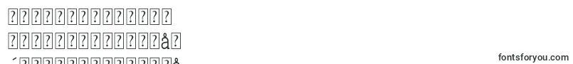 fuente QlarendonCondensed – Fuentes chinas (simplificadas)