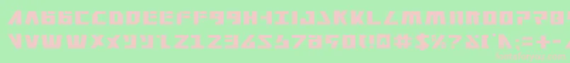 Falconhead Font – Pink Fonts on Green Background