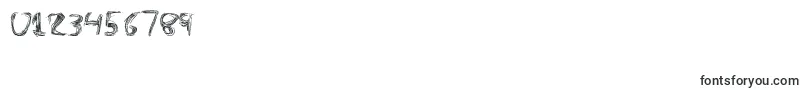 TheSpaz-Schriftart – Schriften für Zahlen und Nummern
