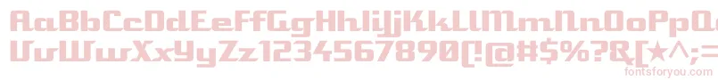 Staromat Font – Pink Fonts on White Background