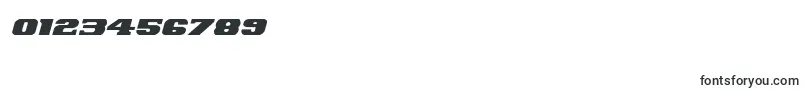 Laredotrailexpandital Font – Fonts for Numbers and Digits