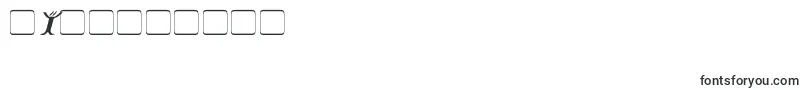 フォントFalmerBoldItalic – 数字と数値のためのフォント