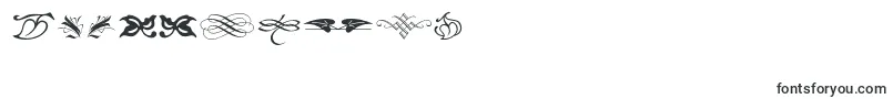 フォントTypeembellishmentsone – 数字と数値のためのフォント