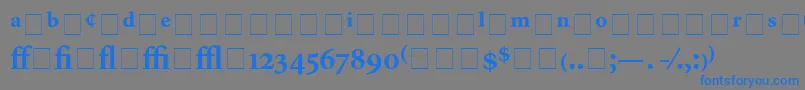 More about AtlantixProBlackSsiBold Font AtlantixProBlackSsiBold Font – Blue Fonts on Gray Background