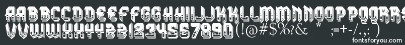 VtksDura3D Font – White Fonts