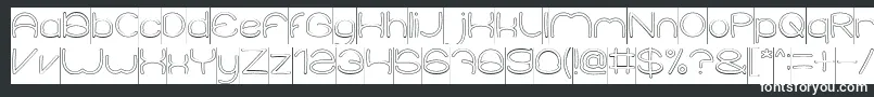 ElementaryHollowInverse Font – White Fonts