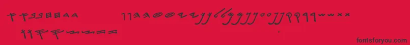Más sobre la fuente SiloamHebrew fuente SiloamHebrew – Fuentes Negras Sobre Fondo Rojo