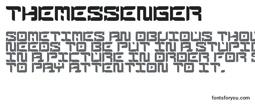 TheMessenger-fontti